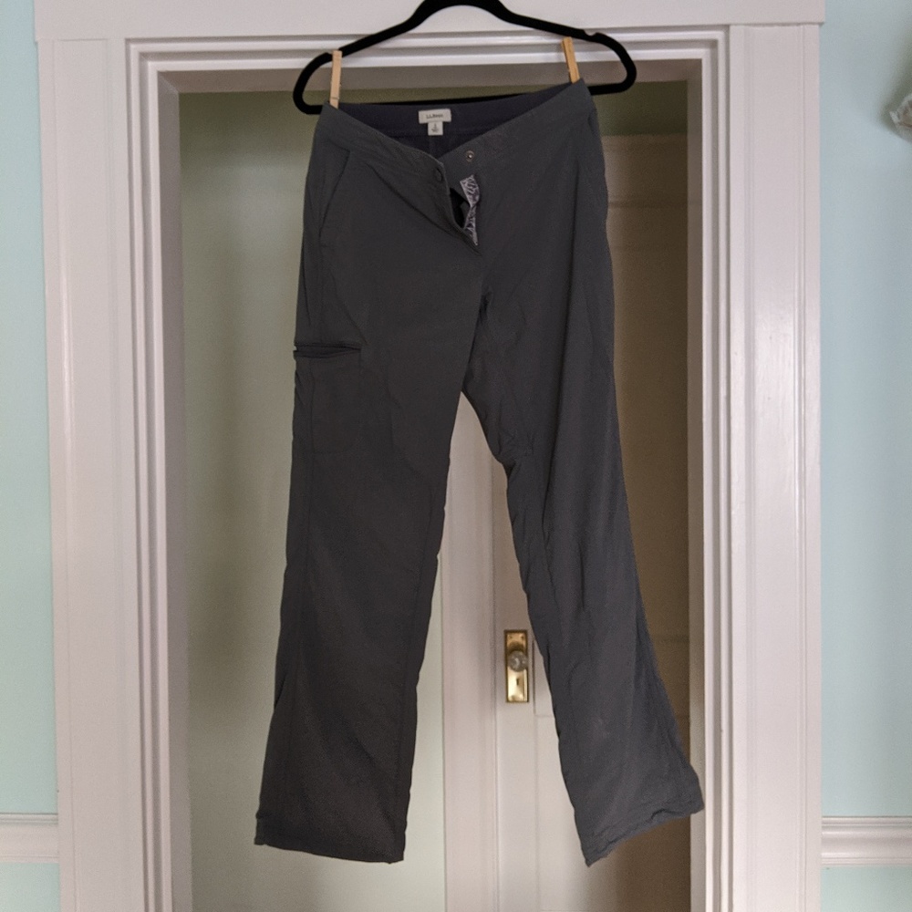 LL Bean fleece lined trekking pants